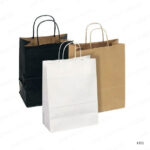 KB11 - A6 KRAFT PAPER BAG – VERTICAL 21 × 8 × 16 CM PRINTING UAE