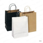 KB12 - A5 KRAFT PAPER BAG – VERTICAL 27 × 11 × 22 CM PRINTING UAE