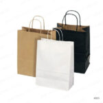 KB13 - A4 KRAFT PAPER BAG – VERTICAL 33 × 12 × 26 CM PRINTING UAE