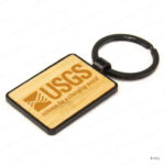 KH15 - METAL & BAMBOO KEYCHAINS PRINTING UAE - Image 2