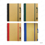 NB22 - RECYCLED NOTEBOOK WITH PEN PRINTING UAE