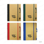 NB22 - RECYCLED NOTEBOOK WITH PEN PRINTING UAE - Image 2