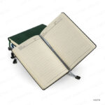 NB29 - Soft PU Cover Notebooks in A5 Size with Metal Plate Bookmark - Image 2