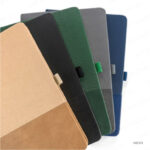 NB30 - HARD COVER PU NOTEBOOKS A5 WITH METAL PLATE BOOKMARK PRINTING UAE - Image 2