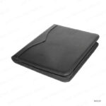 NB59 - LEATHER PORTFOLIO WITH ZIPPER & CALCULATOR PRINTING UAE