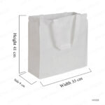 NW16 - A3 VERTICAL NON WOVEN BAG | 41x9x35cm PRINTING UAE - Image 2