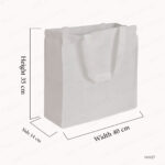 NW17- A3 LANDSCAPE NON WOVEN BAG PRINTING UAE | 40x14x35 cm - Image 2