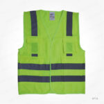 SF13 - EXECUTIVE SAFETY VEST WITH 4 POCKETS PRINTING UAE
