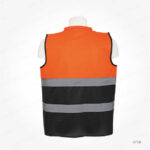 SF16 - HALF SLEEVE EXECUTIVE SAFETY VEST PRINTING UAE - Image 2