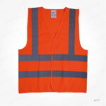 SF17 - ORANGE SAFETY VEST PRINTING UAE