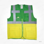 SF19 – GREEN & YELLOW SAFETY VESTS PRINTING UAE