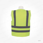 SF22 - EXECUTIVE SAFETY VEST WITH ZIPPER PRINTING UAE - Image 2