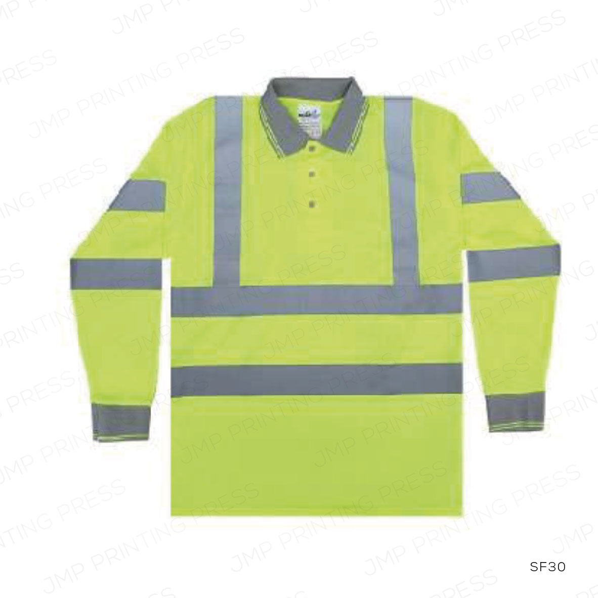 SF3010926-01 SF30 - FULL SLEEVE SAFETY SHIRT PRINTING UAE - Image 1