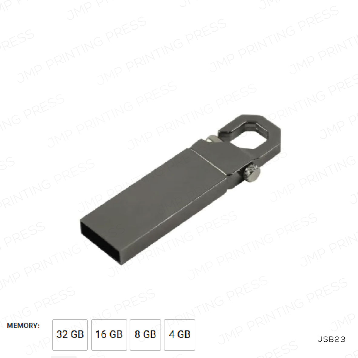 USB21-30171026-03 USB23 - METAL HOOK USB FLASH DRIVES PRINTING UAE - Image 1